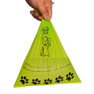L'animale domestico fornisce le borse concimabili di plastica biodegradabili della poppa dell'animale domestico dei prodotti di pulizia (20pcs per rotolo)