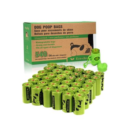 Ricarica Rolls della borsa della poppa del cagnolino dei prodotti del cane della composta di 100% con l'erogatore