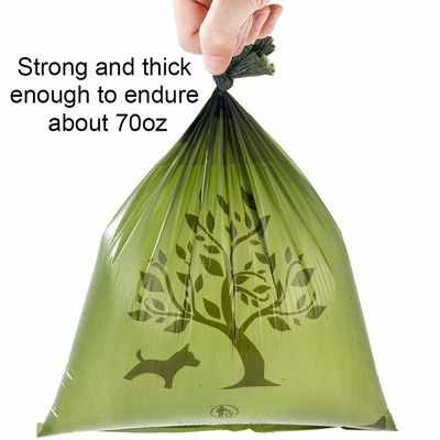 L'abitudine ha stampato 100 borse biodegradabili della poppa del cane non tossiche per il trattamento residuo dell'animale domestico