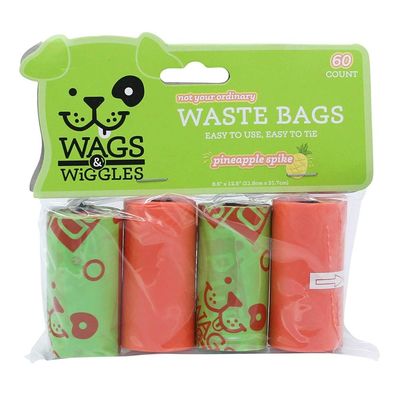 Extra densamente borse biodegradabili della poppa del cane 15 borse/rotolo con alta durezza