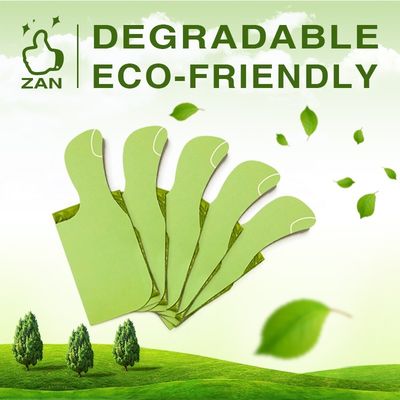 Prodotti biodegradabili di EPI per la borsa verde riutilizzabile concimabile della poppa dello spreco del cane di animale domestico dei cani con il supporto