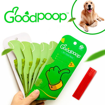 Borse di plastica dello spreco della poppa del cane del nuovo prodotto, pollice ecologico dell'immondizia sui prodotti per lo spreco del cane