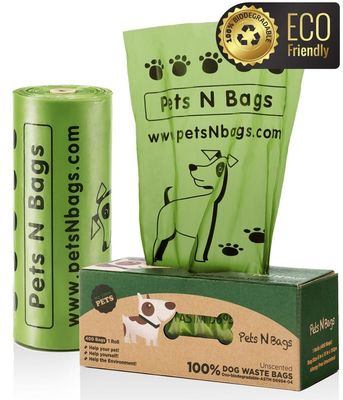 Lo spreco amichevole del cagnolino di Eco insacca il supporto biodegradabile della borsa della poppa stampato abitudine dell'ANIMALE DOMESTICO