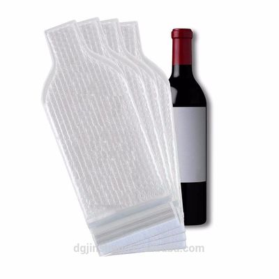 Il vino riciclabile dell'involucro di bolla insacca/le maniche involucro di bolla per le bottiglie