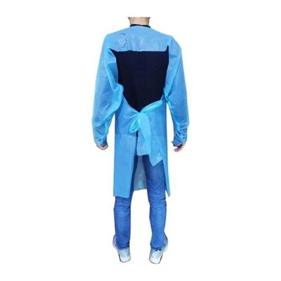Il laboratorio blu eliminabile protettivo personale di CBE ricopre gli abiti di maniche