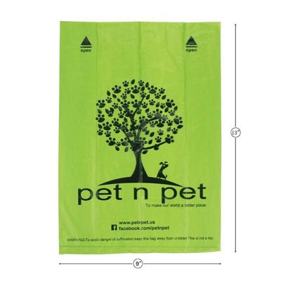 Supporto biodegradabile della borsa della poppa del cane di 100%, erogatore del supporto della borsa dello spreco della poppa del cane di animale domestico