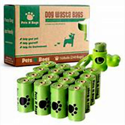 Borsa della poppa del cagnolino del cane della vendita all'ingrosso dei prodotti 2020 dell'animale domestico con le borse biodegradabili dello spreco del cane dell'erogatore