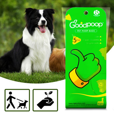 Borsa della poppa del cagnolino del cane della vendita all'ingrosso dei prodotti 2020 dell'animale domestico con le borse biodegradabili dello spreco del cane dell'erogatore