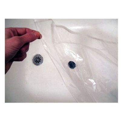 Tenda di doccia impermeabile alla moda resistente della muffa PEVA, chiare tende di doccia di plastica