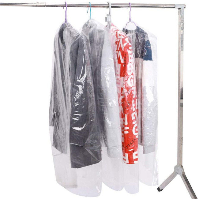 Borse di indumento eliminabili della lavanderia automatica le chiare Polythylene copre le borse del protettore